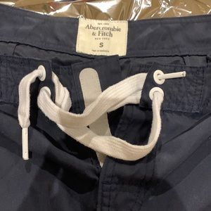 Mens Abercrombie & Fitch light weight cotton swim shorts.